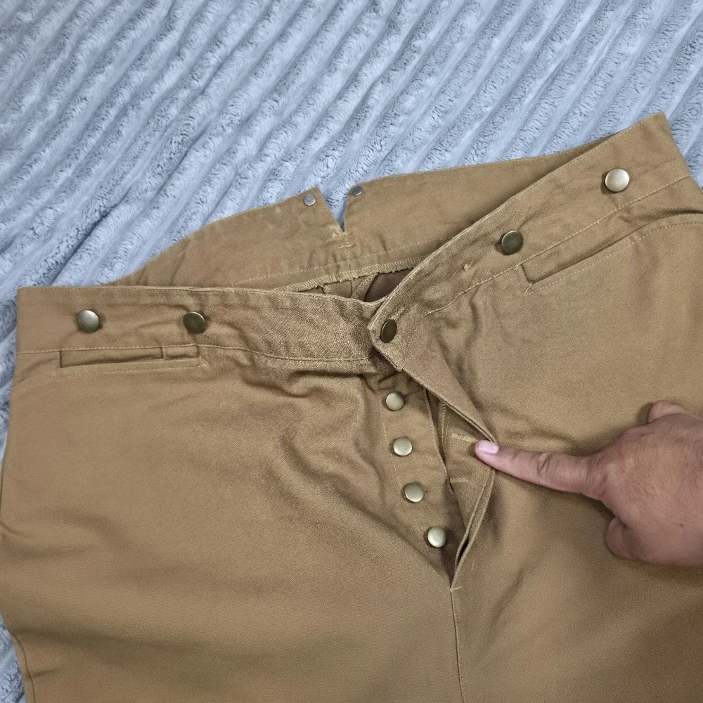 VTG Mens Scully Rangewear Durable Cotton Canvas Outdoor Pant Sz 42 Brown Tan NWT